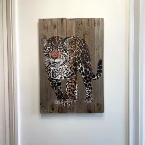 Standing Jaguar, 80x54cm, Mosko, urban art (2)